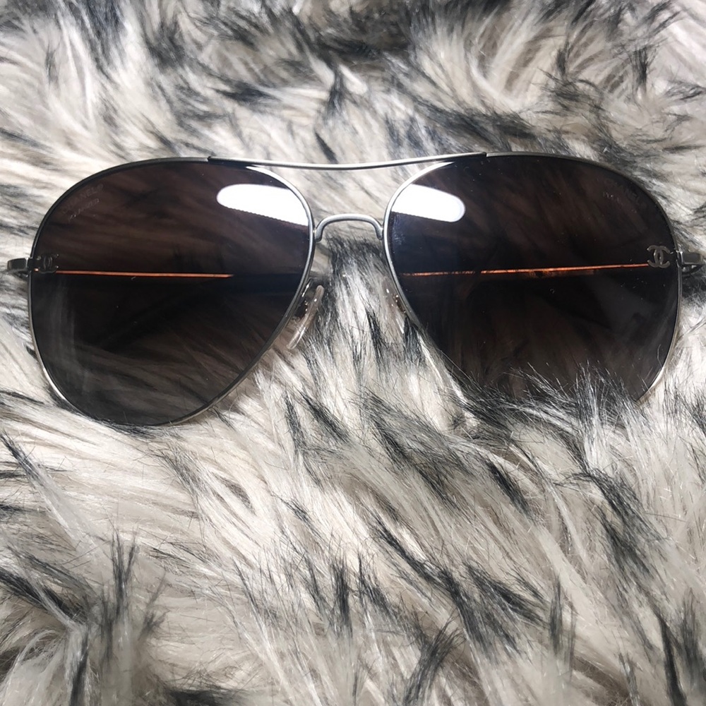 Chanel Pilot Sunglassss.